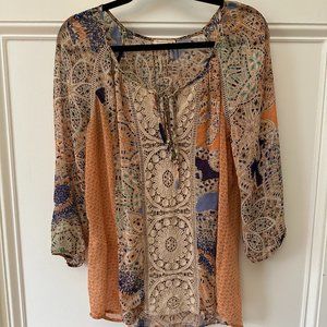 Floral Boho Blouse